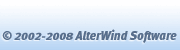 © 2002-2007 AlterWind Software